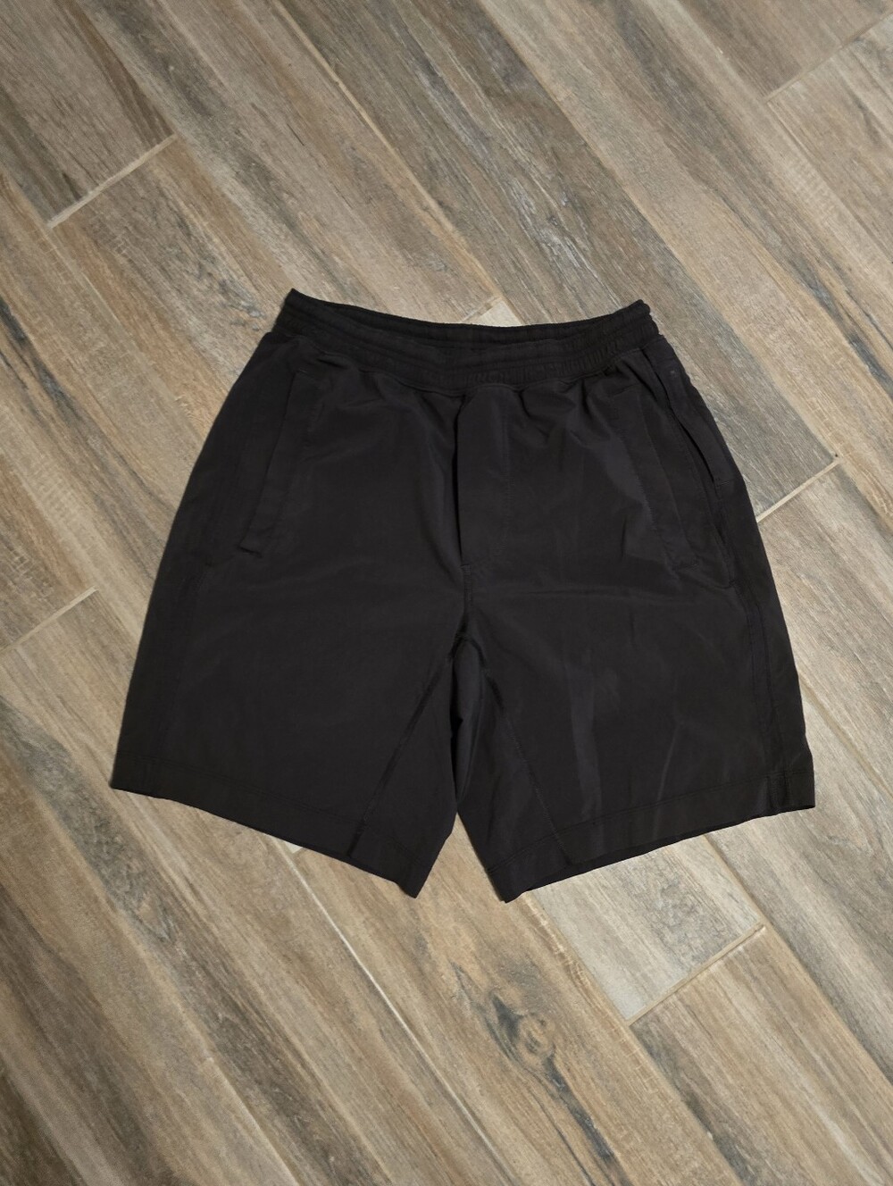 Lululemon Black Mens Atheltic Shorts 9in Inseam